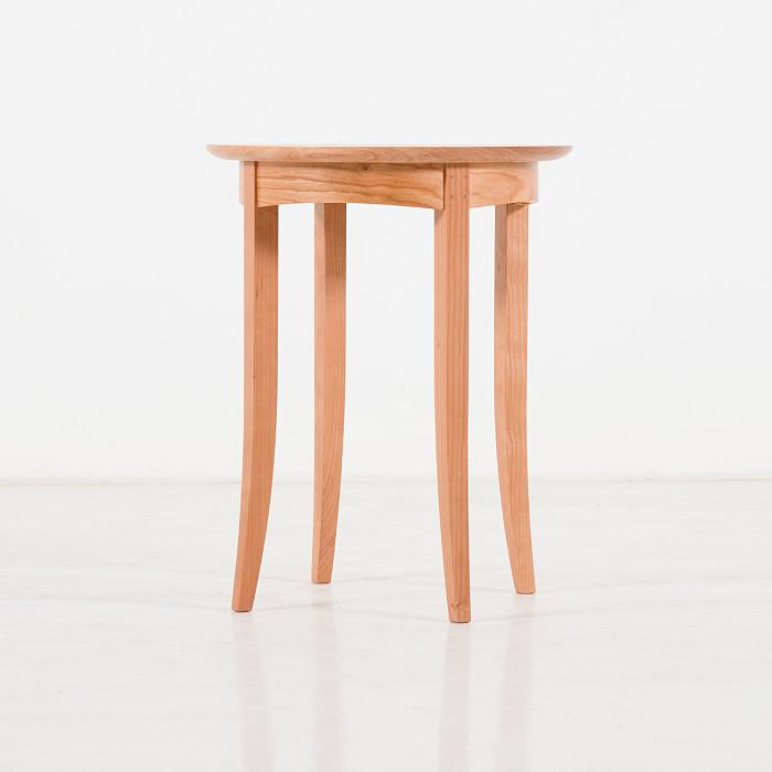 Wing End Table in Cherry