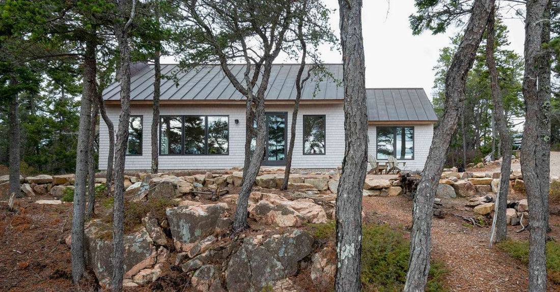 Coastal Cottage Offers Modern Retreat