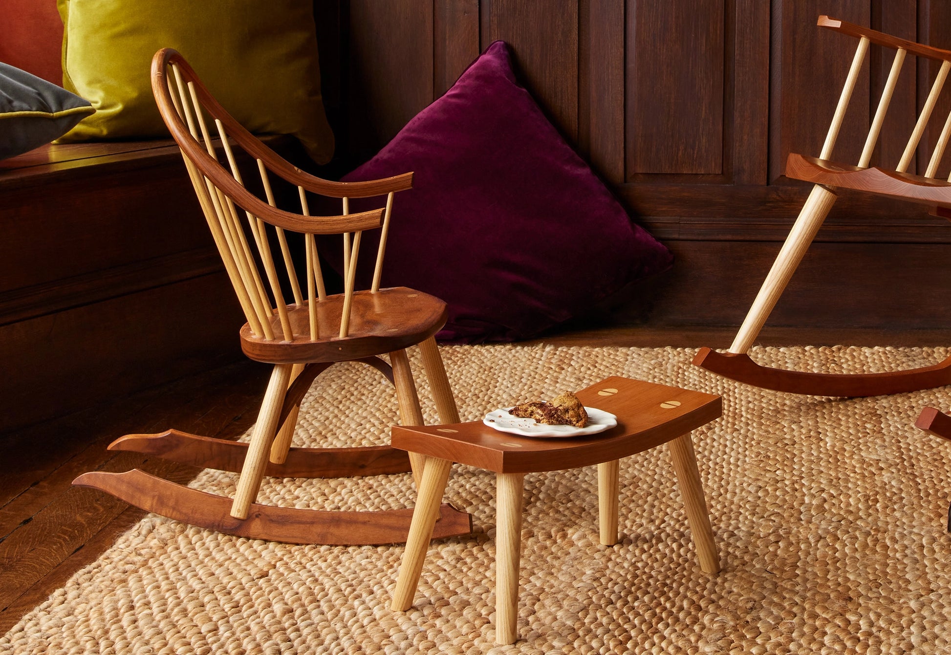 Crescent Foot Stool – Thos. Moser Crescent Foot Stool – Thos. Moser