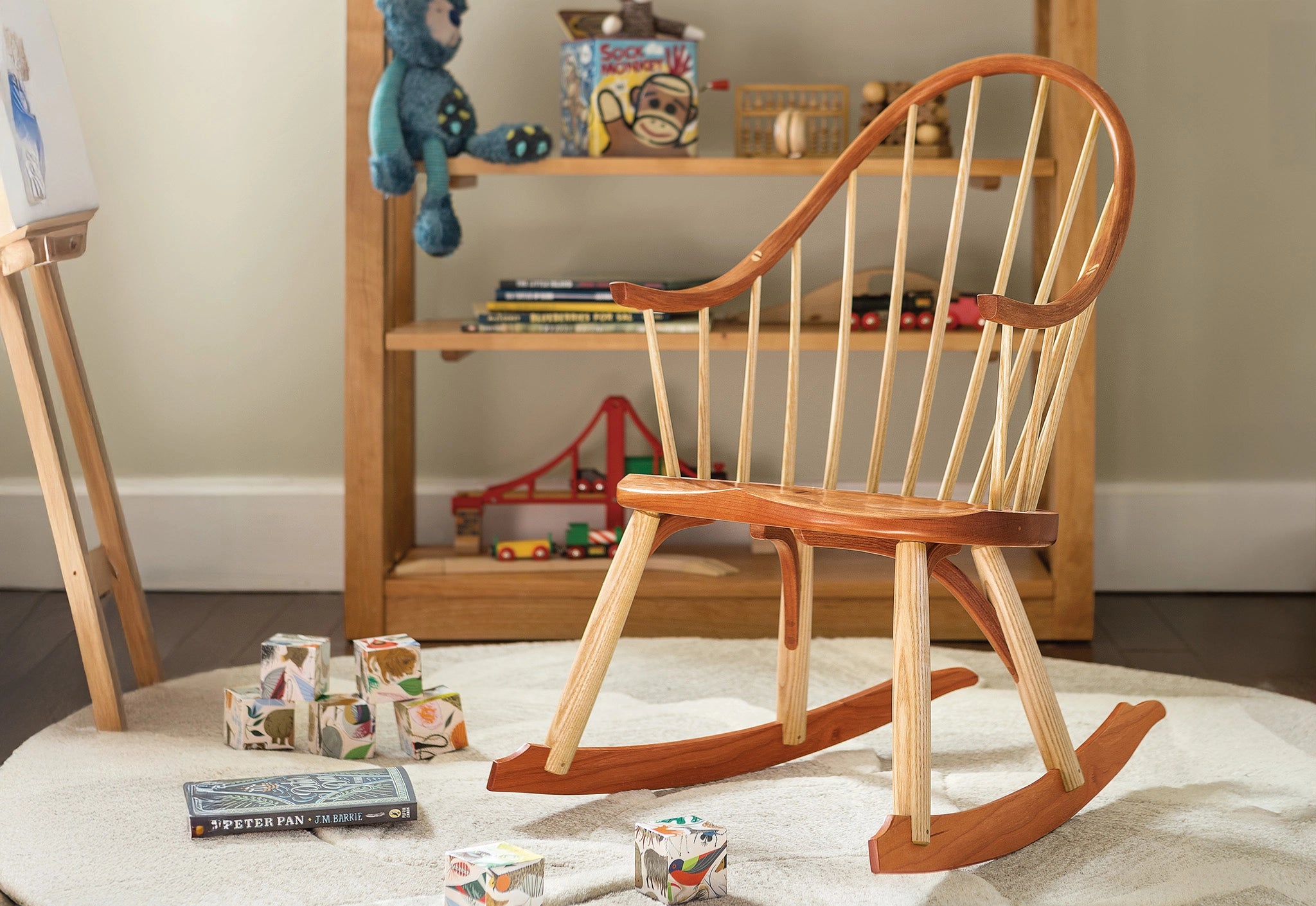 Child's Continuous Arm Rocker