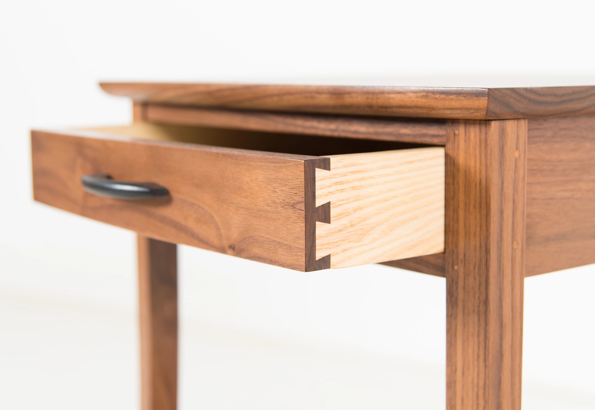 Crescent End Table