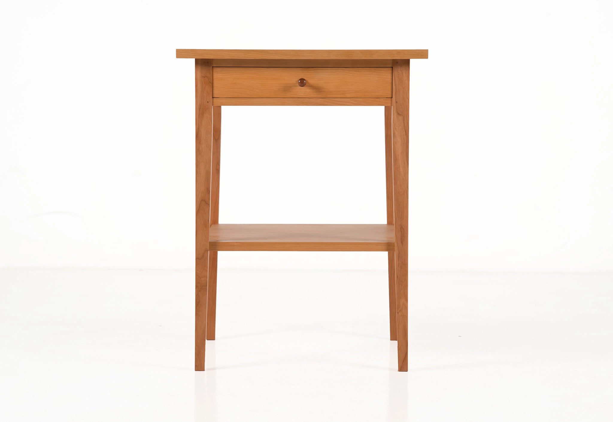 Square End Table - Cherry