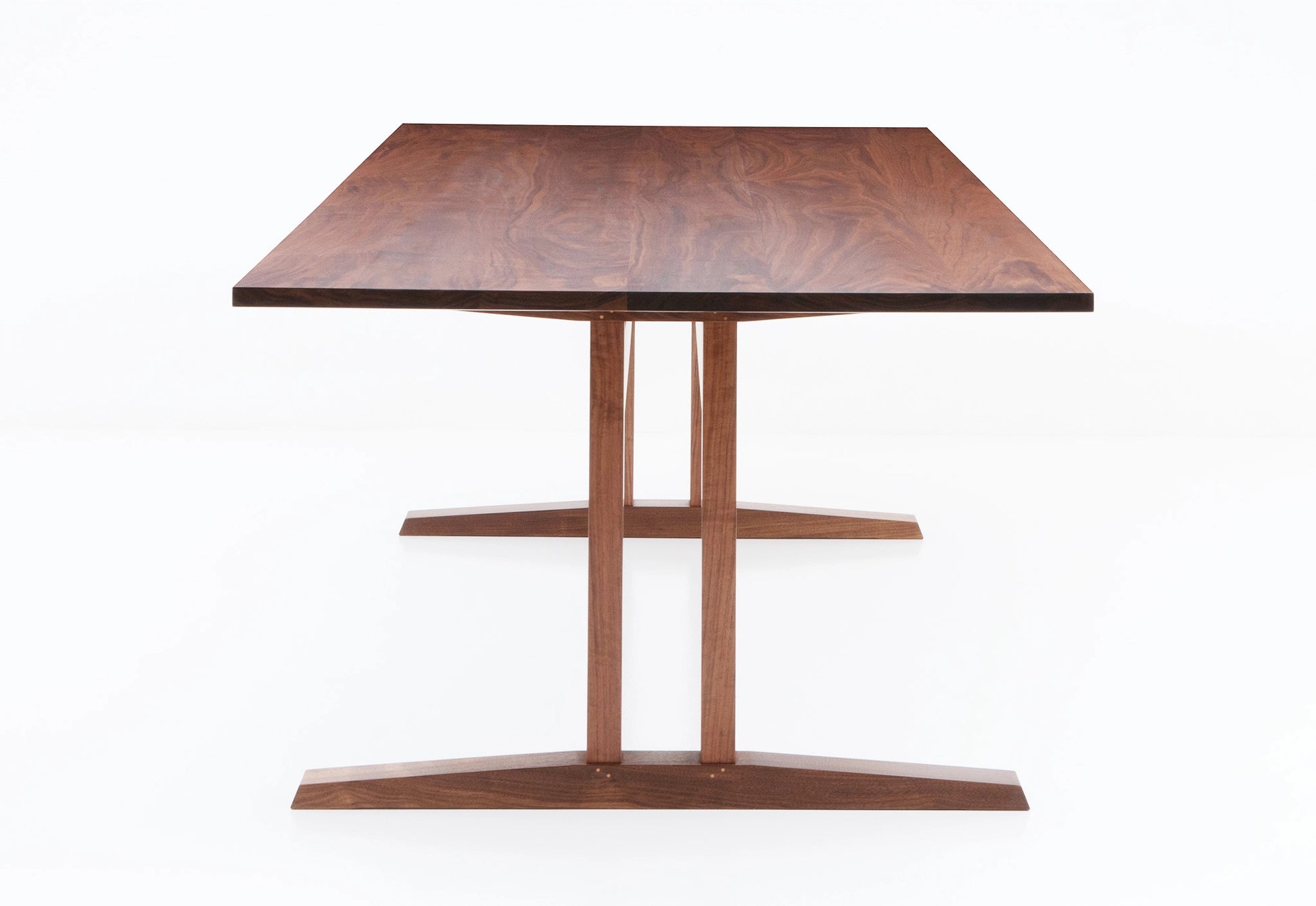 wooden trellis table Trestle Table – Thos. Moser