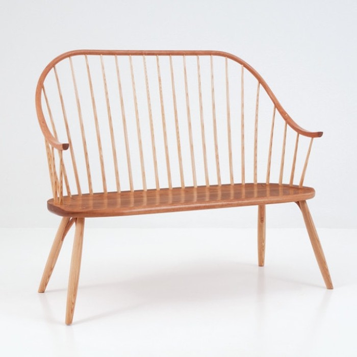 Continuous Arm Bench - Cherry