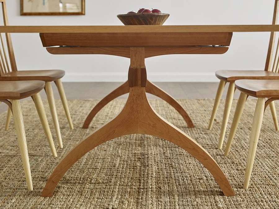 Wishbone Table Detail