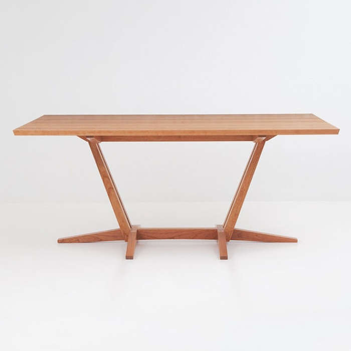 Edo Trestle Table - cherry