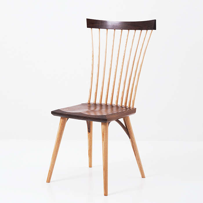 Eastward Side Chair in Walnut