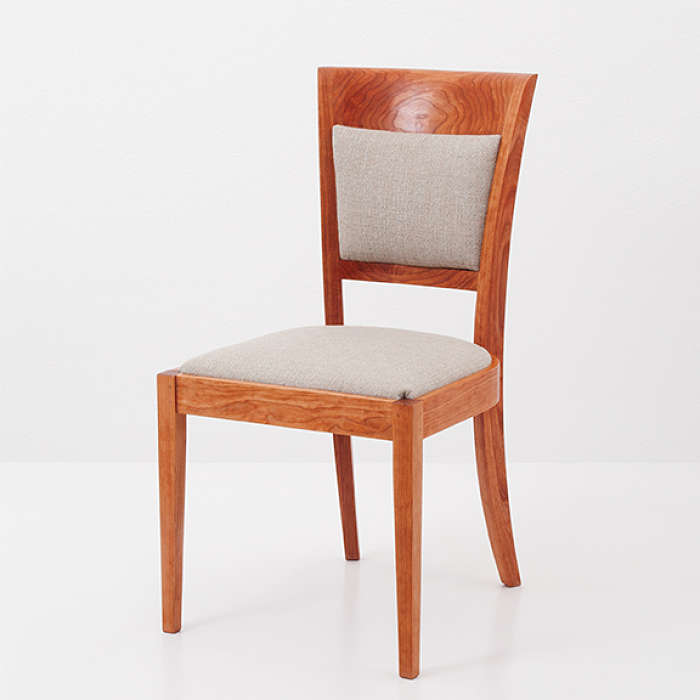 Harpswell Side Chair with Back in Cherry