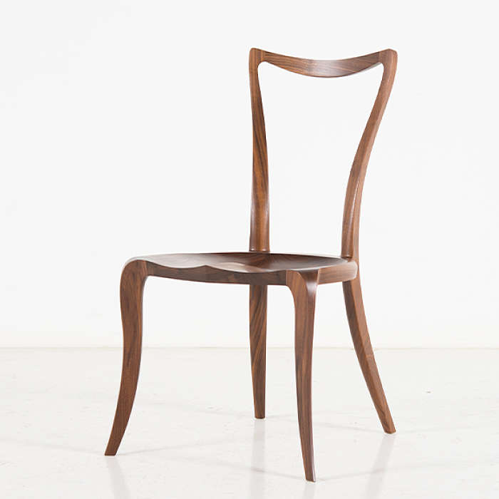 Pasadena Side Chair in Walnut