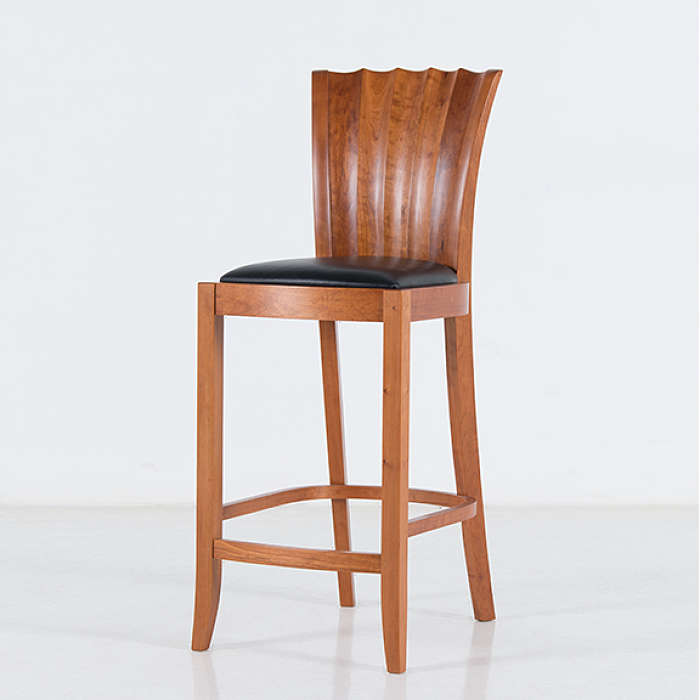 Aria Stool in Cherry