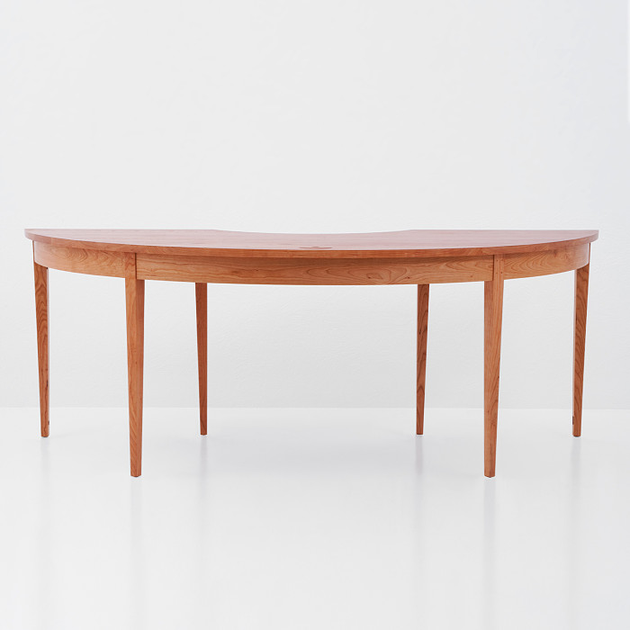 Radius Desk in Cherry