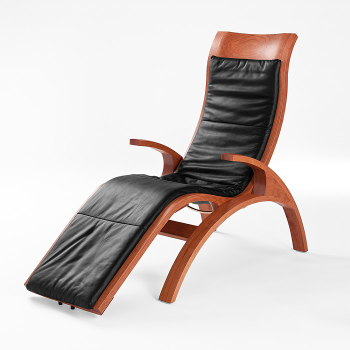 Chaise in Cherry