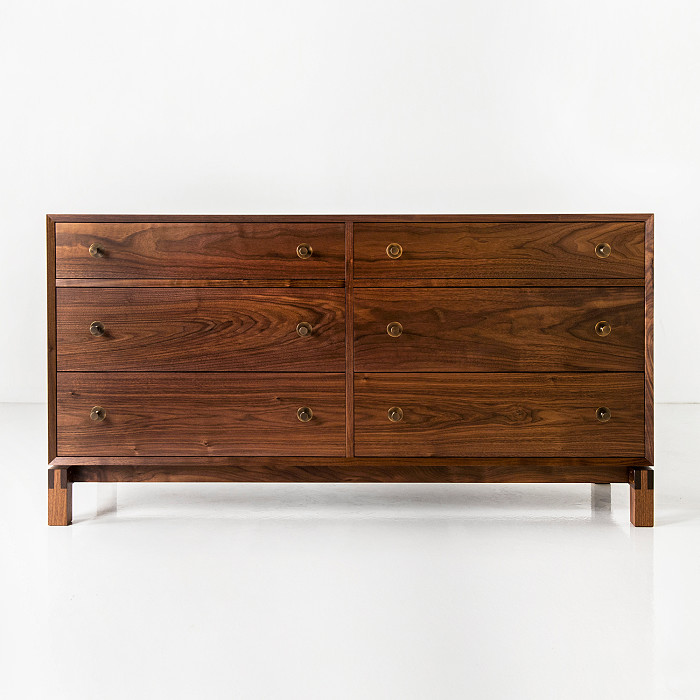 Studio Dresser Horizontal in Walnut