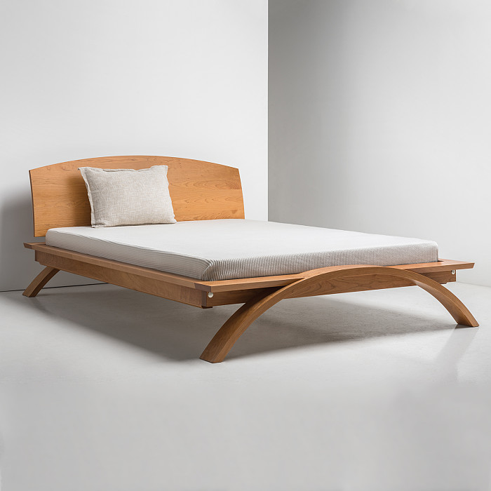 Vita Bed in Cherry