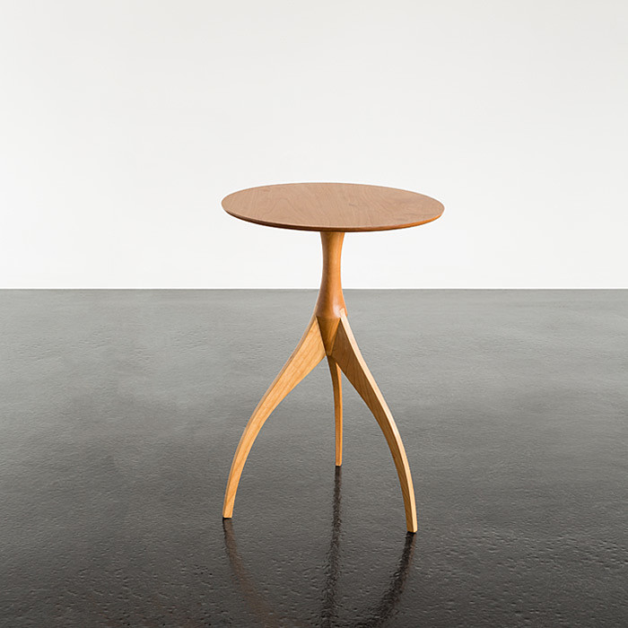 Sequel Side Table in cherry