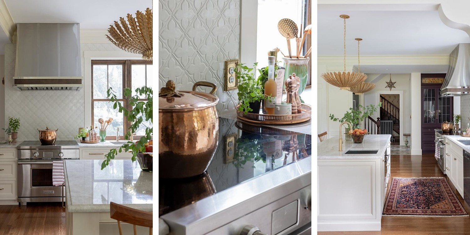 Details of renovated kitchen