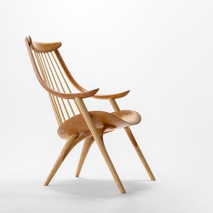 1972 Chair in Cherry
